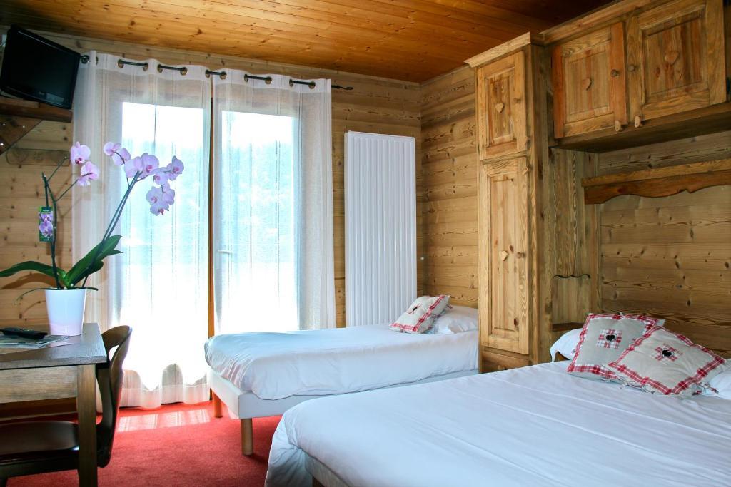 Hôtel L'Ours Blanc à Morzine Chambre photo