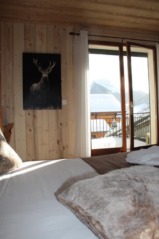 Hôtel L'Ours Blanc à Morzine Chambre photo